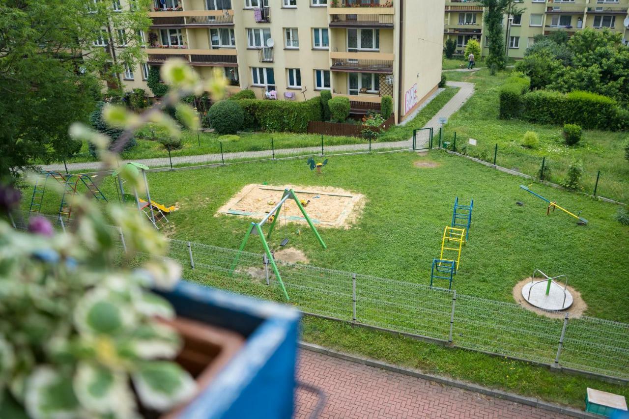Rainbow Z Prywatnym Parkingiem Leilighet Bielsko-Biała Eksteriør bilde